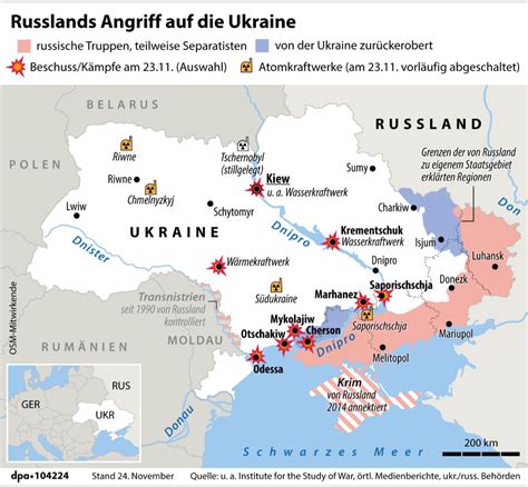 ukraine krieg aktuell karte focus
